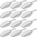 Clear Mini Plastic Acrylic Scoops 12 Pcs | 5.5” Kitchen Scoop | Wedding by Anapoliz