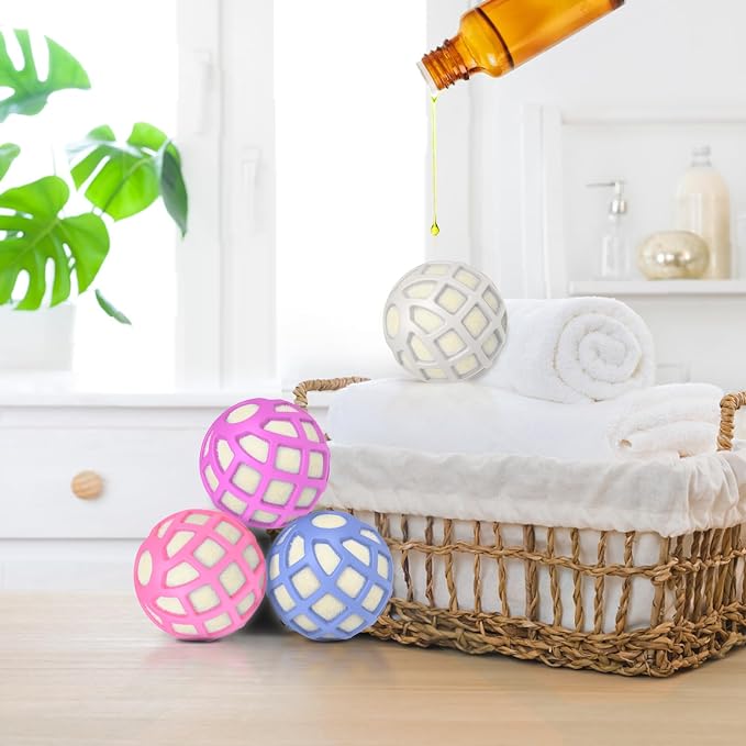 Dryer Balls – Patented Silicone Guard, Natural Wool Core, Super Anti-Tangle & - Image 5