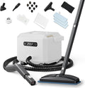 Steam Cleaner: 1650W, Fast 50-Sec Heat-Up-21-Piece Kit Refill Anytime-No by awasky