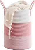 CLHMILY&Z 40L Laundry Basket Round Storage Rope Basket by ClhmilyZ