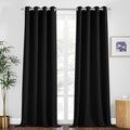 PONY DANCE Blackout Curtains for Bedroom by PONYDANCE