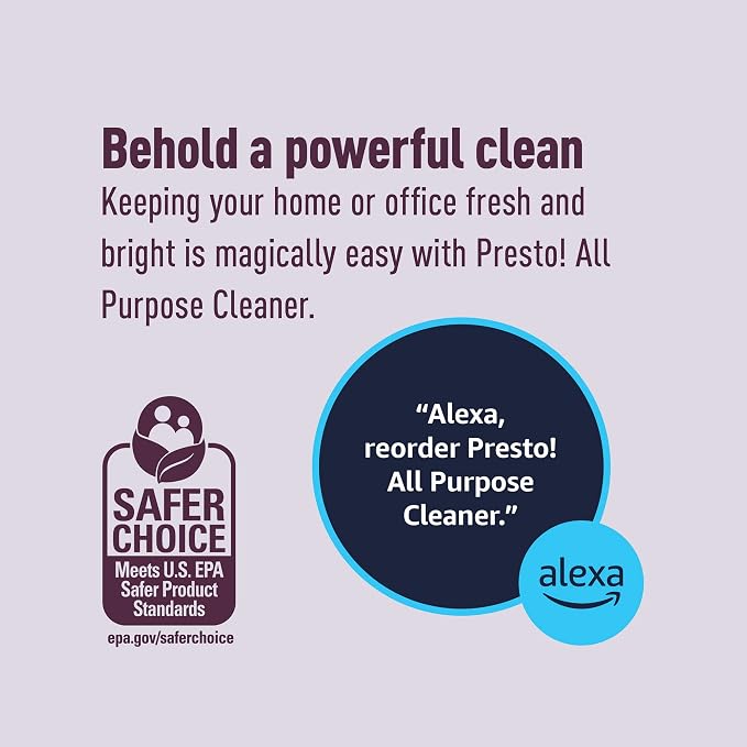 Amazon Brand – Presto! All Purpose Cleaner, Lavender Scent, 32 fl oz - Image 7