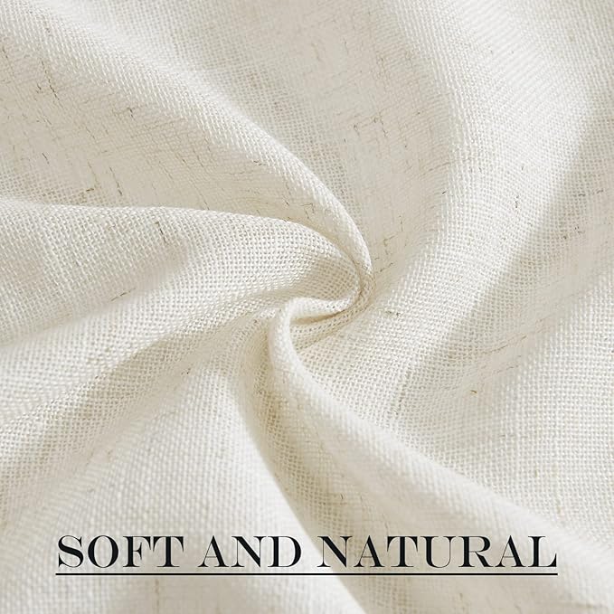 NICETOWN Linen Sidelight Curtains - Image 7