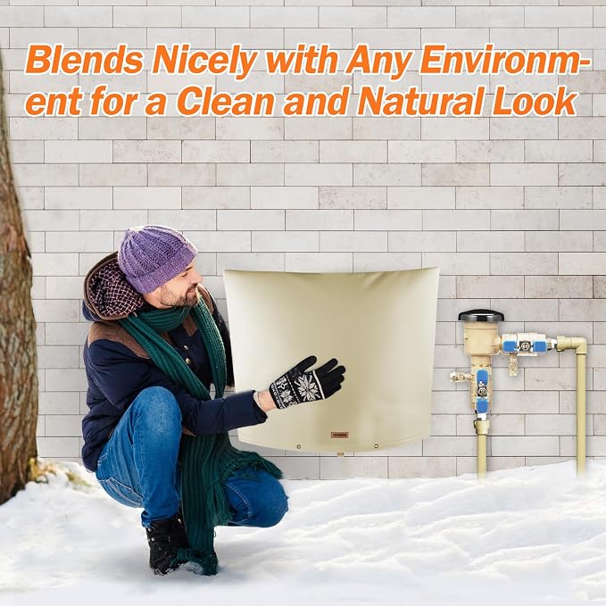 Backflow Preventer Pipe Insulation Cover - Image 4