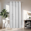 Joydeco Blackout Door Curtain for Doorway Privacy 90 Inches Long, Grommet by JOYDECO