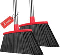 NACENA Heavy Duty Broom, 55 Inch Long Handle Outdoor Large Angle Brooms by NACENA