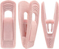 Light Pink Velvet Hangers Clips 40 PCS, Non-Slip Finger Clip by TOFIIGREM