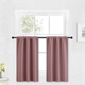 RYB HOME Small Curtains Blackout by RYBHOME