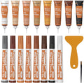 REALINN Wood Furniture Repair Kit 8 Light Colors- Wood Fillers and Touch Up by REALINN