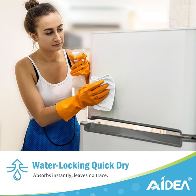 AIDEA Microfiber Cleaning Cloth-12PK, Soft Microfiber Towels - Image 6