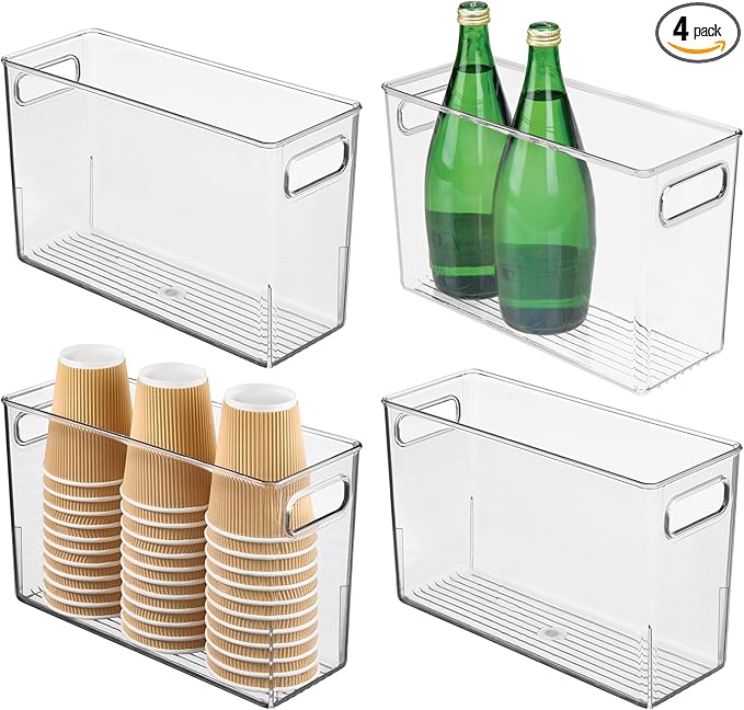 iDesign Tall Plastic Storage Bin by iDesign