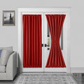 DWCN French Door Curtains – Rod Pocket Thermal Blackout Curtain by DWCN