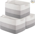 OIAHOMY Rectangle Woven Storage Basket by MasterofSpaceOptimization