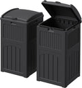 Devoko 33 Gallon Outdoor Trash Can by DEVOKO
