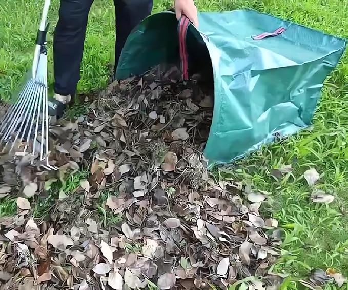 72 Gallon Yard Lawn Garden Bags, Large Standable Leaf Bags, Outdoor Garbage Can - Image 3