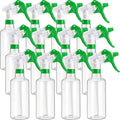Eccliy 12 Pcs 16 Oz Plastic Spray Bottle, Adjustable Empty Reusable Sprayer by Eccliy