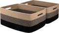 Large Storage Basket for Organizing, Woven Rope Basket for Shelves, Closet by OIASKET