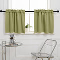 Pickluc Rod Pocket Tier Curtain by PICKLUC