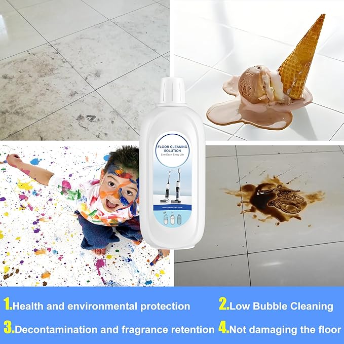 5 Bottles Compatible with Tineco Cleaning Solution Pet 500ml Per Bottle Orange - Image 7