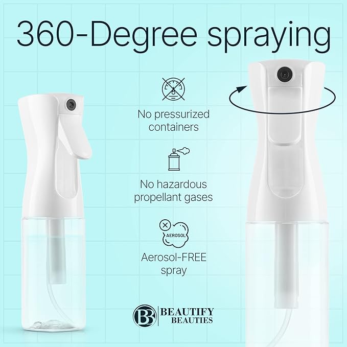 BeautifyBeauties Spray Bottle For Hair – Continuous Mister Spray Bottle for - Image 5