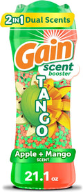 Gain Tango 2-in-1 Laundry Scent Booster Beads, Apple and Mango Scent, 21.1 OZ by Gain