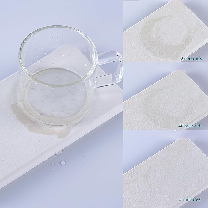 2 Pcs Water Absorbing Stone Trays, Kitchen/Bathroom Sink Soap Dish, Diatomite - Image 7