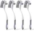 4-Pack Heavy-Duty Dish Scrub Brushes by CLEANHOME