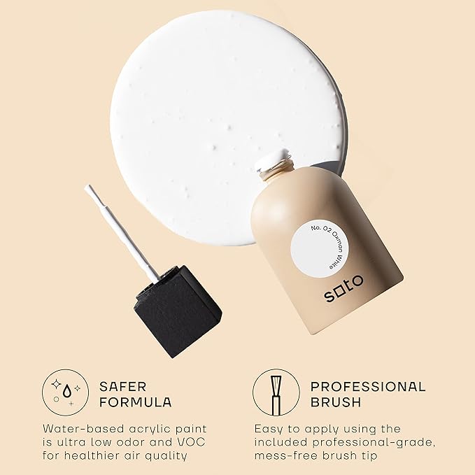 soto White Paint Touch Up, Matte Finish - Image 5