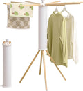 Clothes Drying Rack 4 Legs, Laundry Hanger Dryer Rack, Portable Drying Rack by RFOUO
