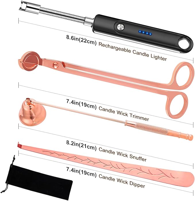 Lsnisni 4 in 1 Candle Accessory Set - Image 7