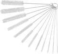 Straw Cleaner Brushes Sets, 12 Pieces 8.2 Inch Botthle Cleaning Brush and Nylon by Ixiaoyoo