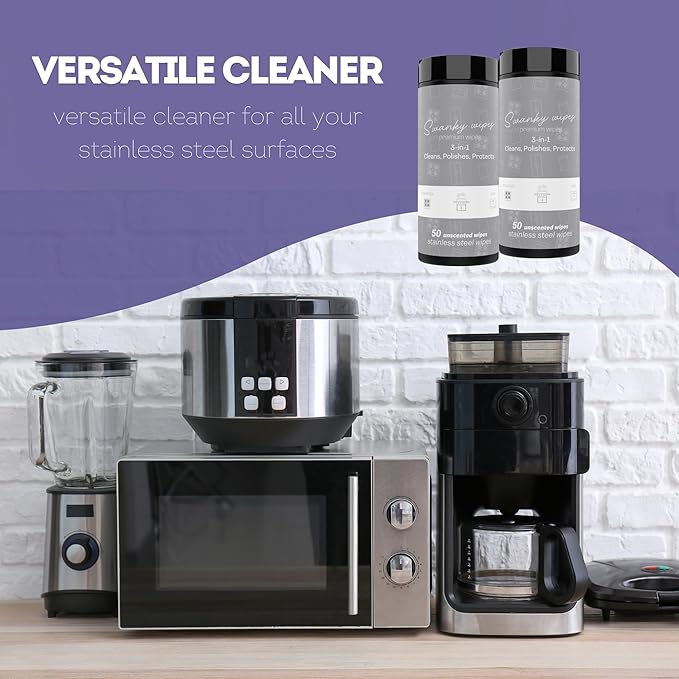 Swanky Stainless Steel Cleaner Wipes - Image 5