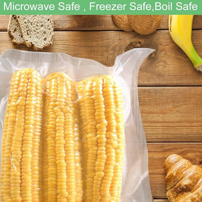 O2frepak 200 Quart Size 8" x 12" 4mil Thick Vacuum Sealer Bags - Image 6