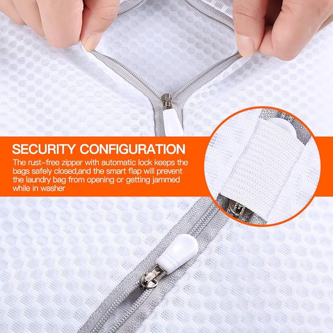 Kimmama Oversize Laundry Bags Mesh Wash Bags, Large Delicates Bag - Image 5