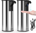 Automatic Soap Dispenser Touchless 11.8oz 4-Level Adjustment Auto Hand Soap by XZUO