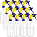 Eccliy 12 Pcs 16 Oz Plastic Spray Bottle, Adjustable Empty Reusable Sprayer by Eccliy