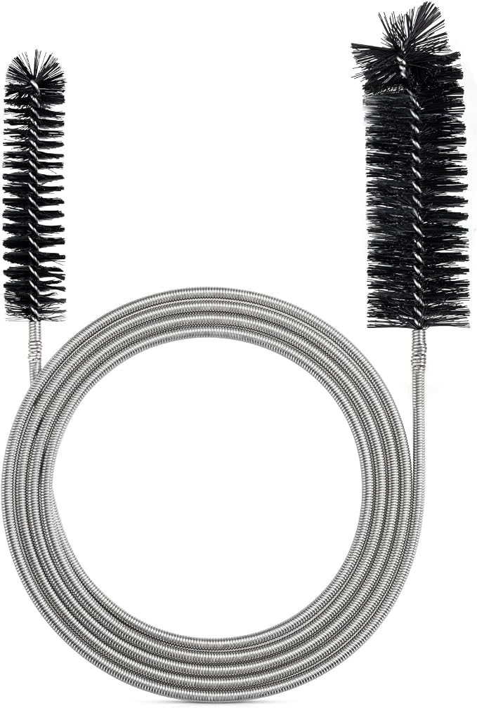 Extra-Thick Drain Brush with Stronger Spring by RayTour