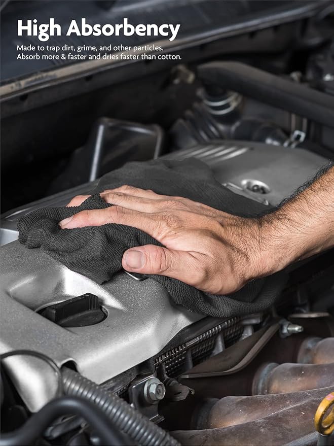 Fantasticlean Microfiber Cleaning Cloth Roll -75 Pack, Tear Away Microfiber - Image 4