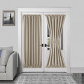 DWCN French Door Curtains – Rod Pocket Thermal Blackout Curtain by DWCN