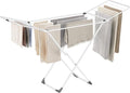 SONGMICS Clothes Drying Rack, Metal Laundry Drying Rack, Space-Saving, by SONGMICSbySONGMICSHOME