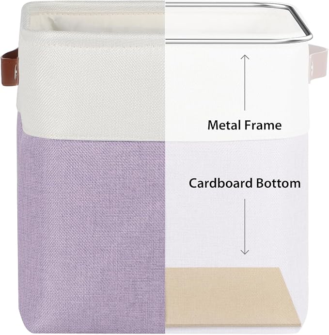 Univivi 10.5 Inch Fabric Cube Bins - Image 3