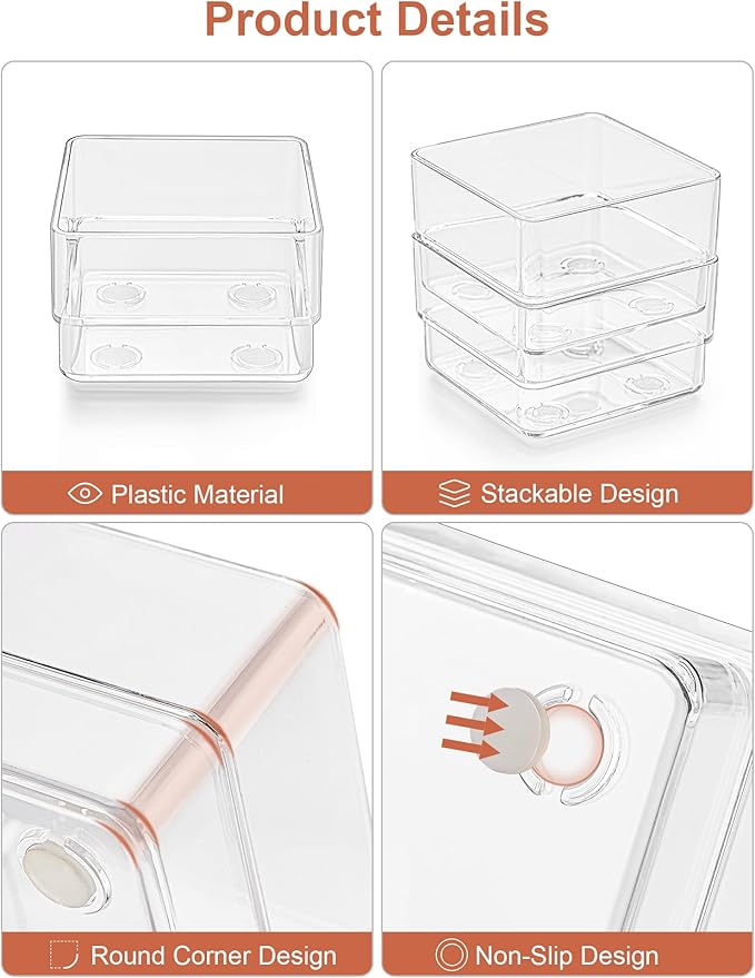SMARTAKE 30-Piece Drawer Organizer - Image 5