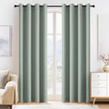 PONY DANCE Sage Green Curtains by PONYDANCE