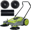 41" Industrial Walk-Behind Hand Push Floor Sweeper | Commercial 55L Large by Unknown