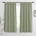 RYB HOME Sage Green 63 inch Curtains by RYBHOME