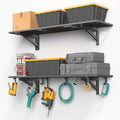 2-Pack 1x4ft Heavy Duty Garage Shelving by Jusgym