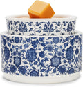 Blue & White Porcelain Pattern Wax Melt Warmer, Ceramic 3-in-1 Electric Candle by WAXWARMER