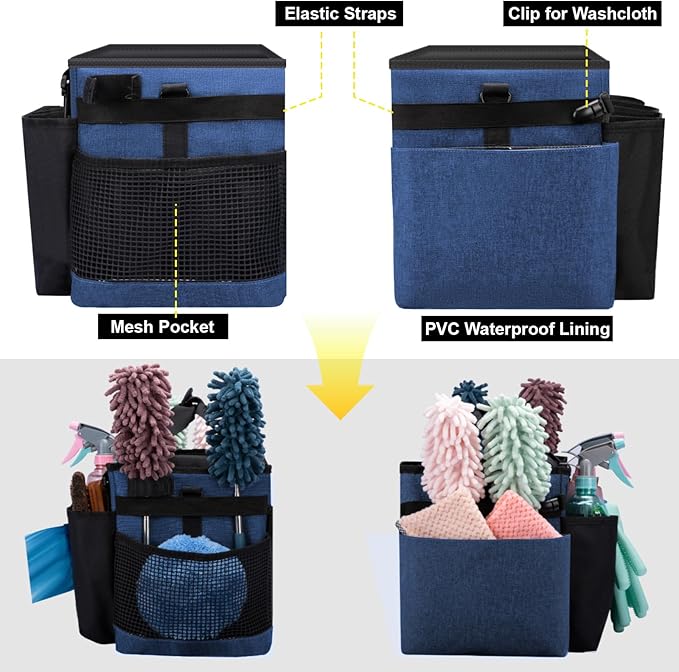 Wearable Large Cleaning Caddy Bag - Image 5
