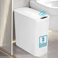 TIPGO 5 Gallon Motion Senor Bathroom Trash Can by TIPGO