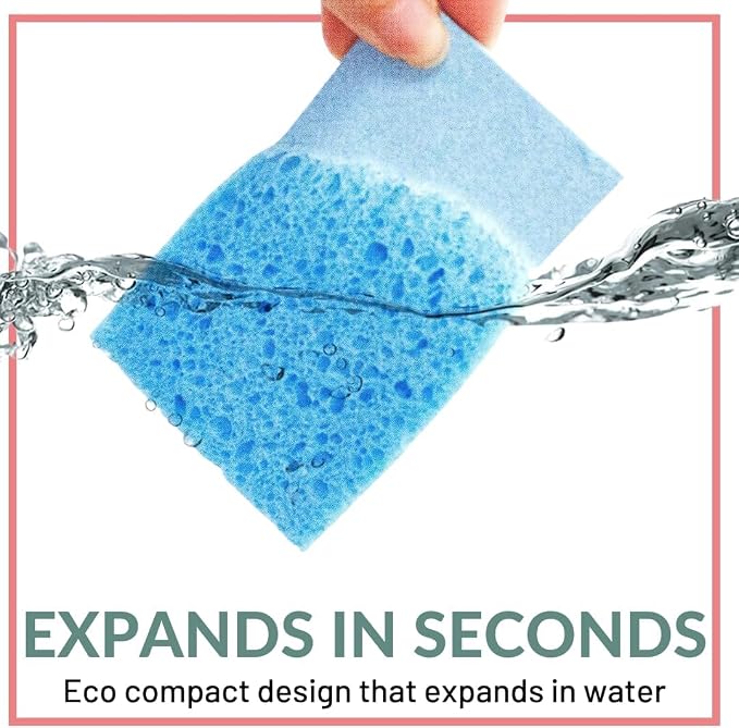 bioGo 30 Pack Compostable Pop-Up Sponges - Image 3